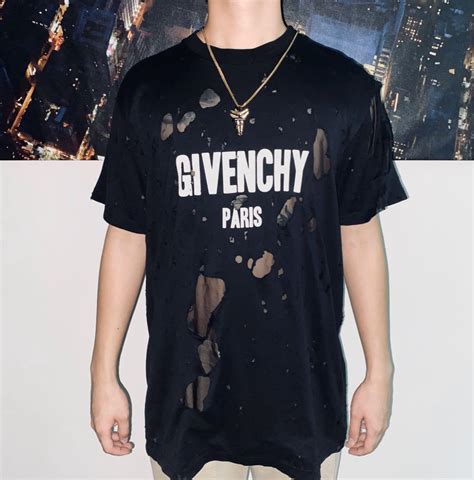 givenchy destroyed t shirt.